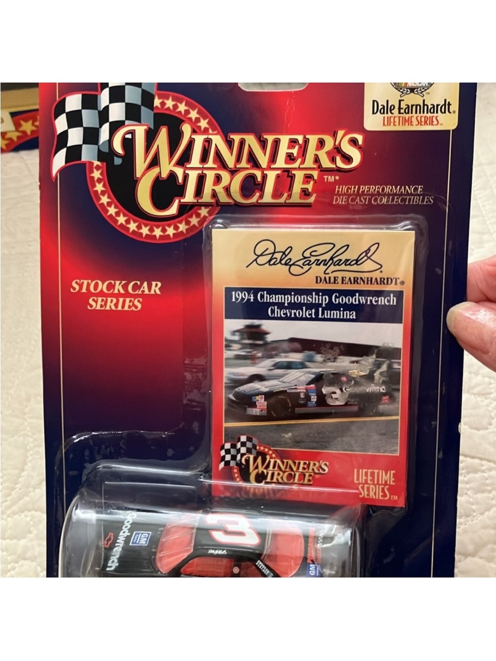 Dale Earnhardt No.3 Black Goodwrench NASCAR Die-Cast & Collector Set - Picture 9 of 16